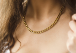 گردنبند-استیل-کارتیر-زنانه-طلایی