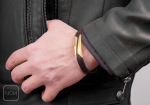 دستبند-چرم-مردانه-مونت