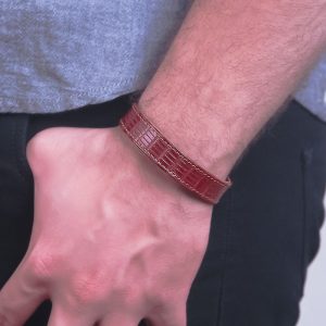 دستبند-چرم-مردانه-کد-0341230