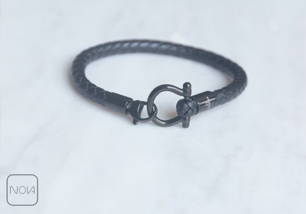 دستبند-چرم-مردانه-کد-0341233