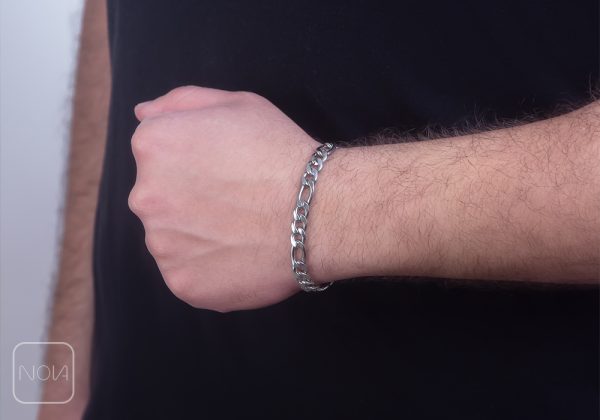 دستبند-استیل-کارتیر-مردانه-کد-031323
