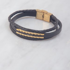 دستبند-چرم-مردانه-کد-0341241