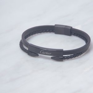 دستبند-چرم-مردانه-کد-0341242