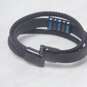 دستبند-چرم-مردانه-کد-0341250