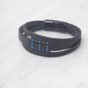 دستبند-چرم-مردانه-کد-0341250