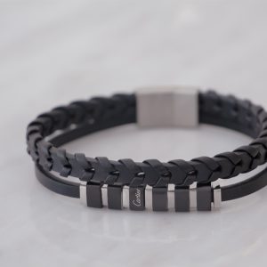 دستبند-چرم-مردانه-کد-0341244-12