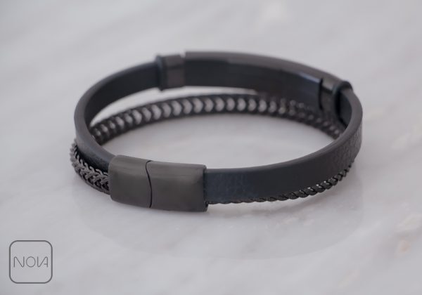 دستبند-چرم-مردانه-کد-0341254-11