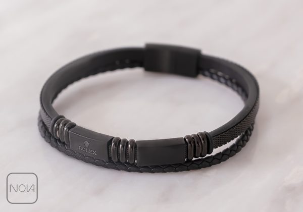 دستبند-چرم-مردانه-کد-0341260
