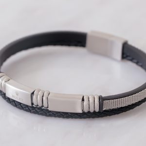 دستبند-چرم-مردانه-کد-0341261-1