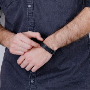 دستبند-چرم-مردانه-کد-0341267-1