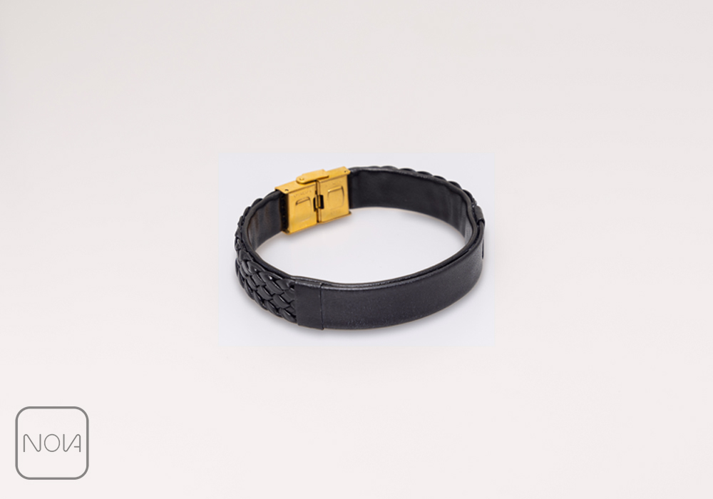 دستبند-چرم-مردانه-کد-0341267