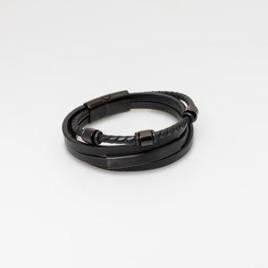 دستبند-چرم-مردانه-کد-0341271