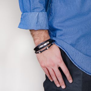 دستبند-چرم-مردانه-کد-0341272-1