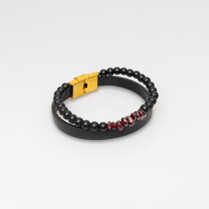 دستبند-چرم-مردانه-کد-0341273