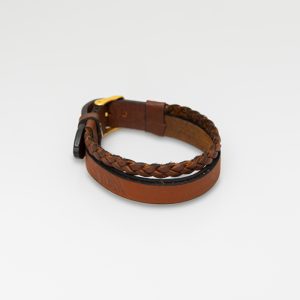 دستبند-چرم-مردانه-کد-0341279