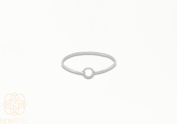 تصویر اصلی دستبند نقره بنگل کد 351285